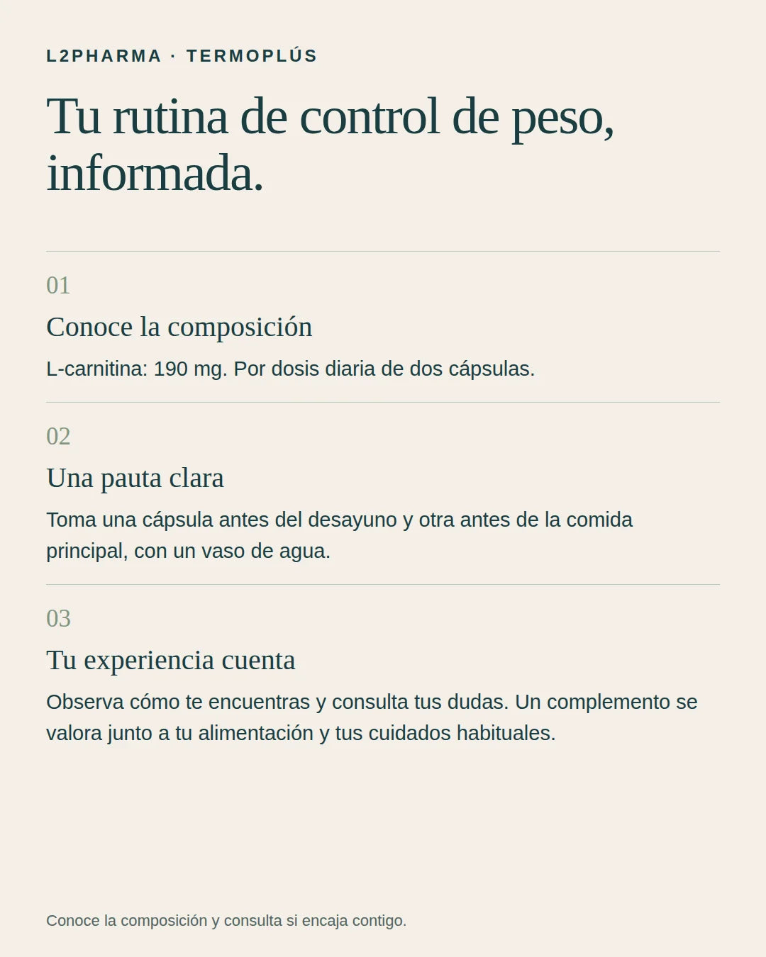 Tu punto de partida. 