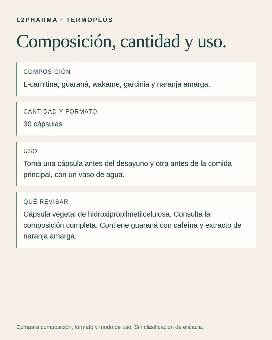 Compara antes de elegir. 