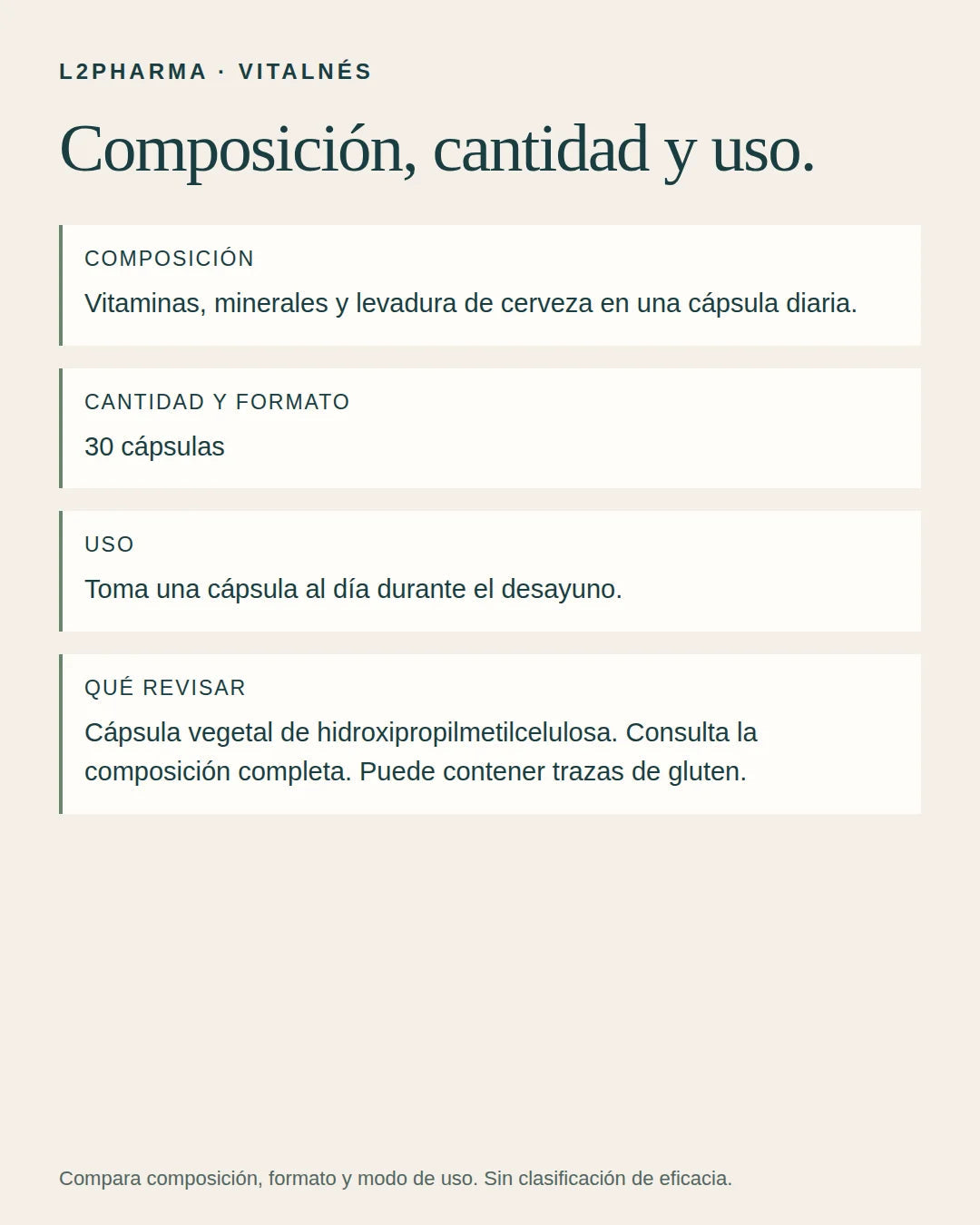 Compara antes de elegir. 