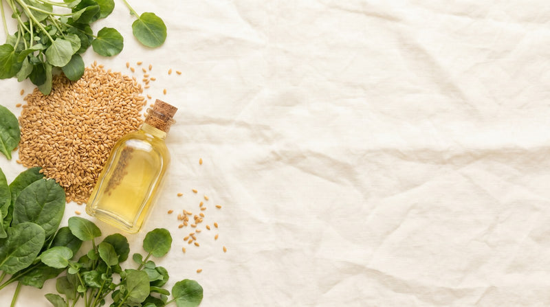 Fuentes vegetales de omegas: lino, semillas y aceite