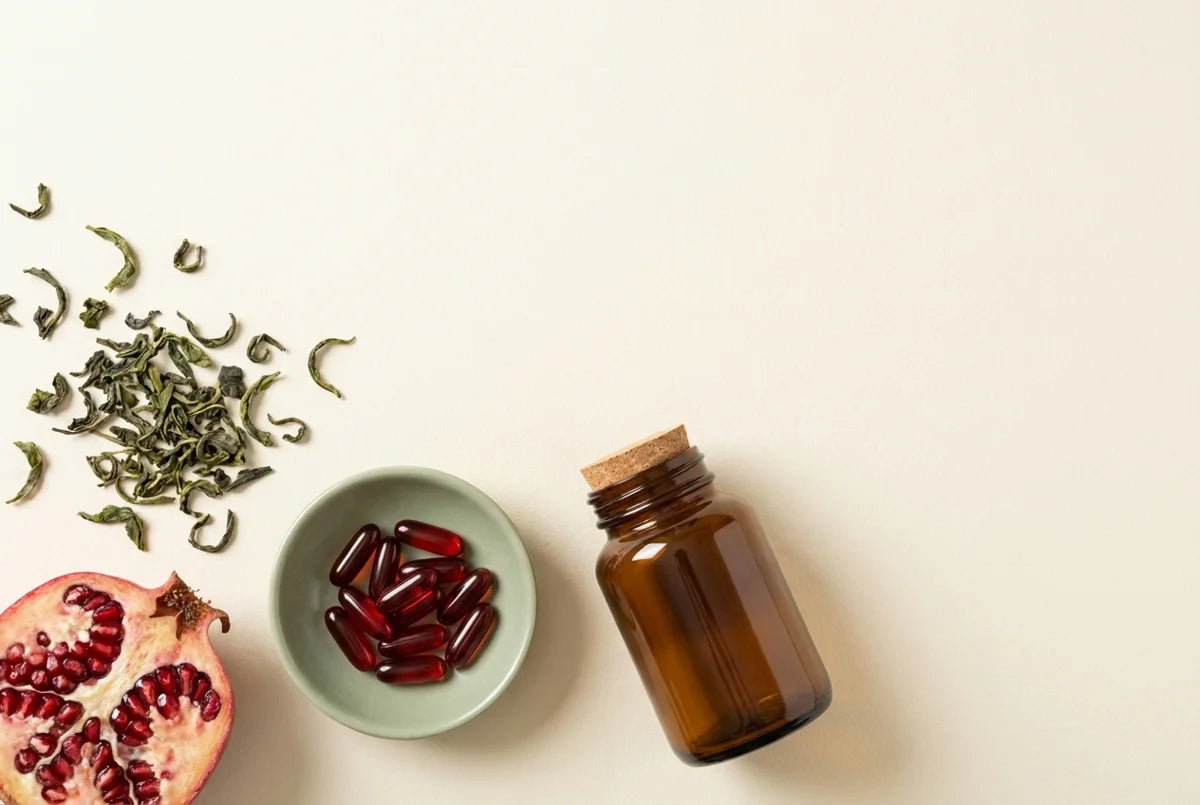 Bodegón ilustrativo de ingredientes de Astavitalis