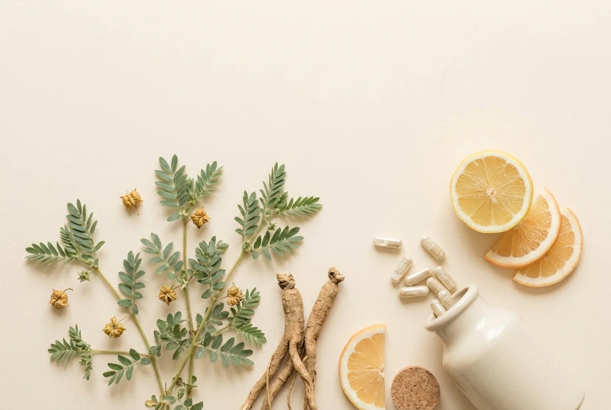 Bodegón ilustrativo de ingredientes de Get’em